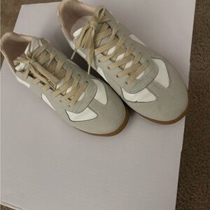 Maison Martin Margiela Gray and White Sneakers